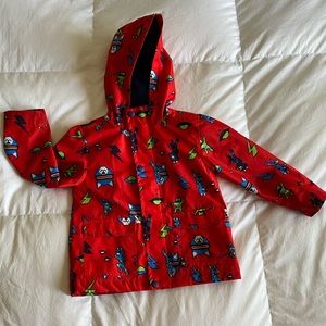 Joe Fresh Fleece-Lined Water Resistant Windbreaker